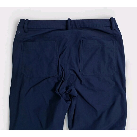 Lululemon Pants Mens 32x32 Navy Blue ABC Classic Warpstreme Chino Performance - Picture 5 of 9
